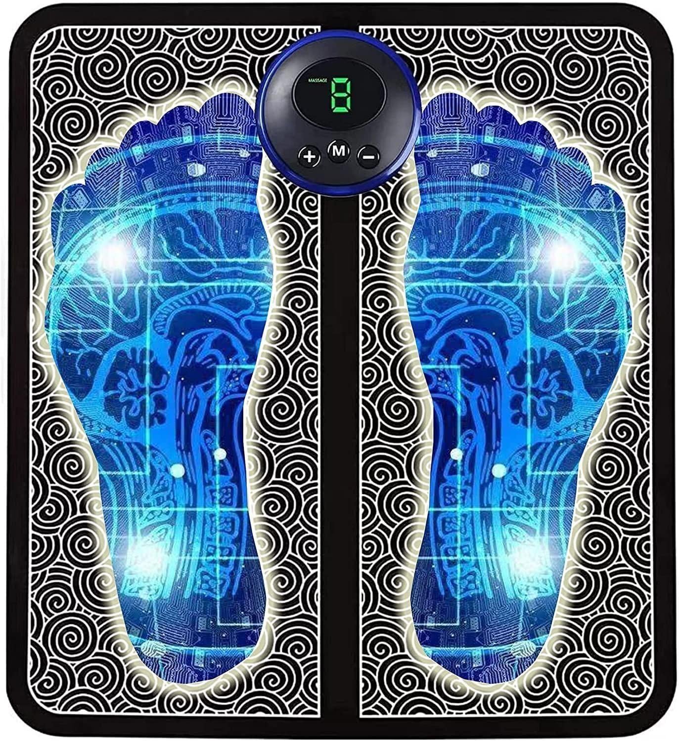 The Bharatβ’ EMS Foot Massager - Premium Wireless Therapist with 8 Modes and 19 Intensity Levels