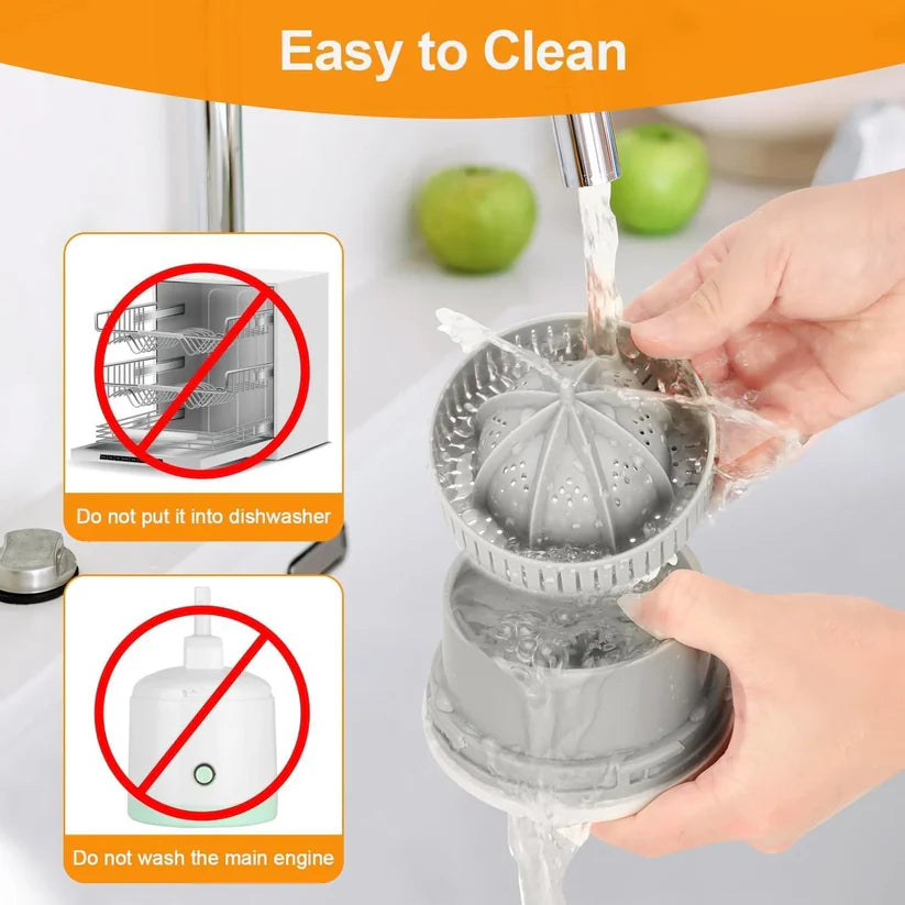 The Bharat ZestPro™ Citrus Press — USB Rechargeable Juicer for Effortless, On-the-Go Freshness