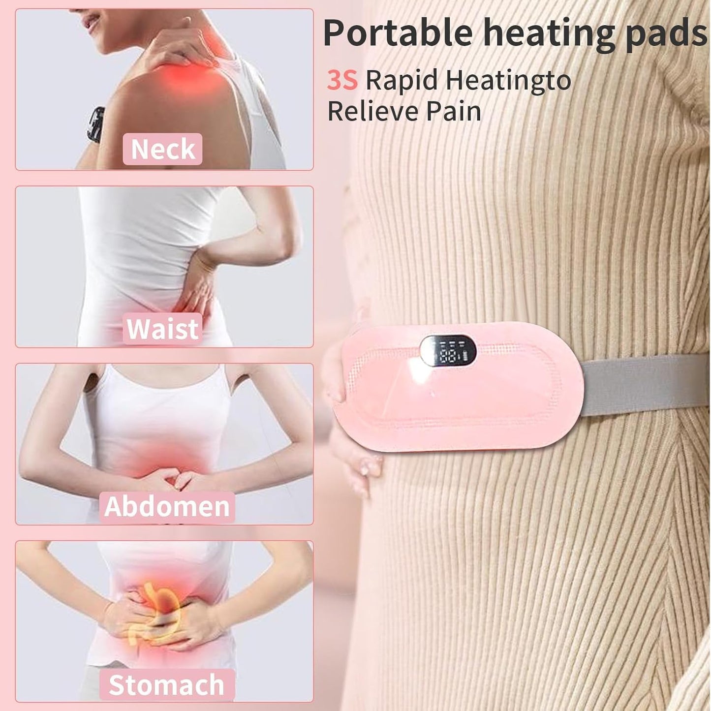 The Bharat CrampRelief Pro™ – Cordless Heating Belt for Period & Back Pain Relief