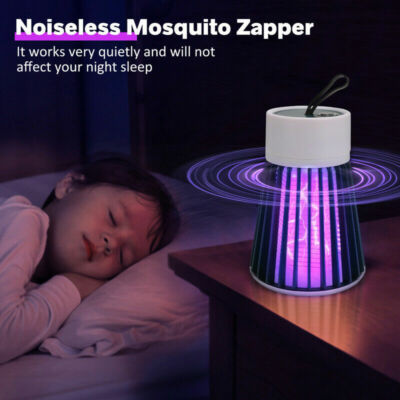 Insect-Free Home™ – Total Mosquito & Insect Protection Combo (USB UV Zapper + Magnetic Door Net) – Dengue & Malaria Defense Kit