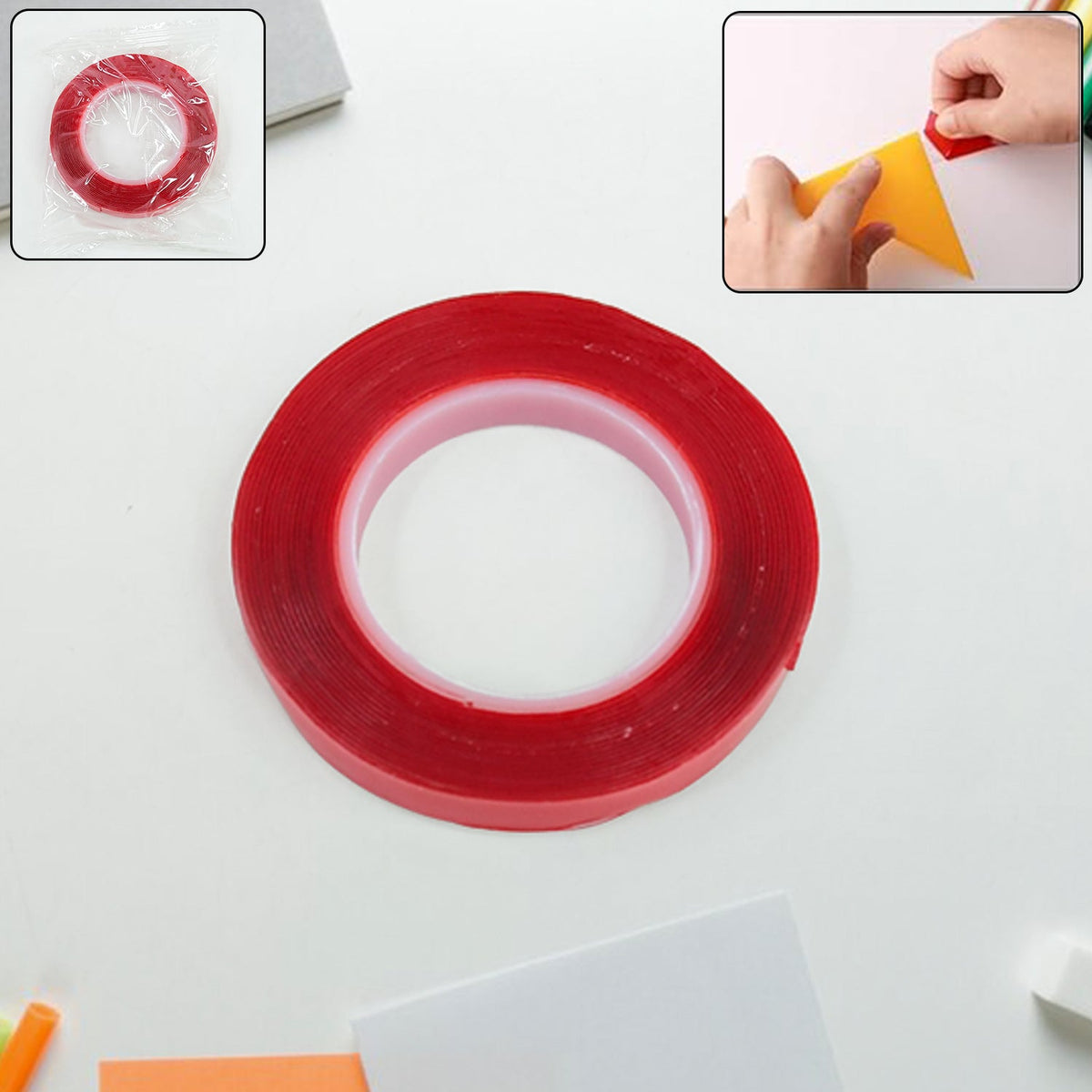 Acrylic Foam Mounting Tape – Heavy Duty Transparent 3 Meters