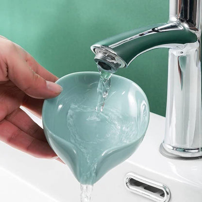 Self Draining Soap Dish – Suction Cup Holder | VelvetBubbles