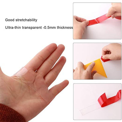 Acrylic Foam Mounting Tape – Heavy Duty Transparent 3 Meters