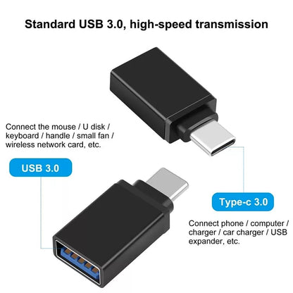 Type-C OTG Adapter – Fast Data & Charging | Compshop