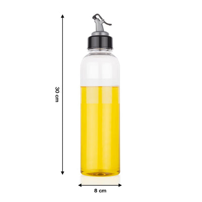 Oil Dispenser 1L – Clear Drip-Free Plastic Bottle | Vastate