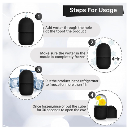 Ice Roller for Face – Reusable Facial Massager & Eye Relief | GlowForm