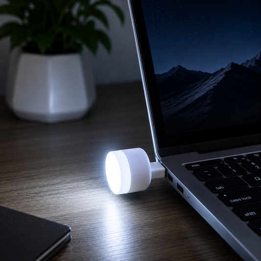 USB LED Night Light – Portable Plug-in Lamp for Laptop & PC | Indo Glow