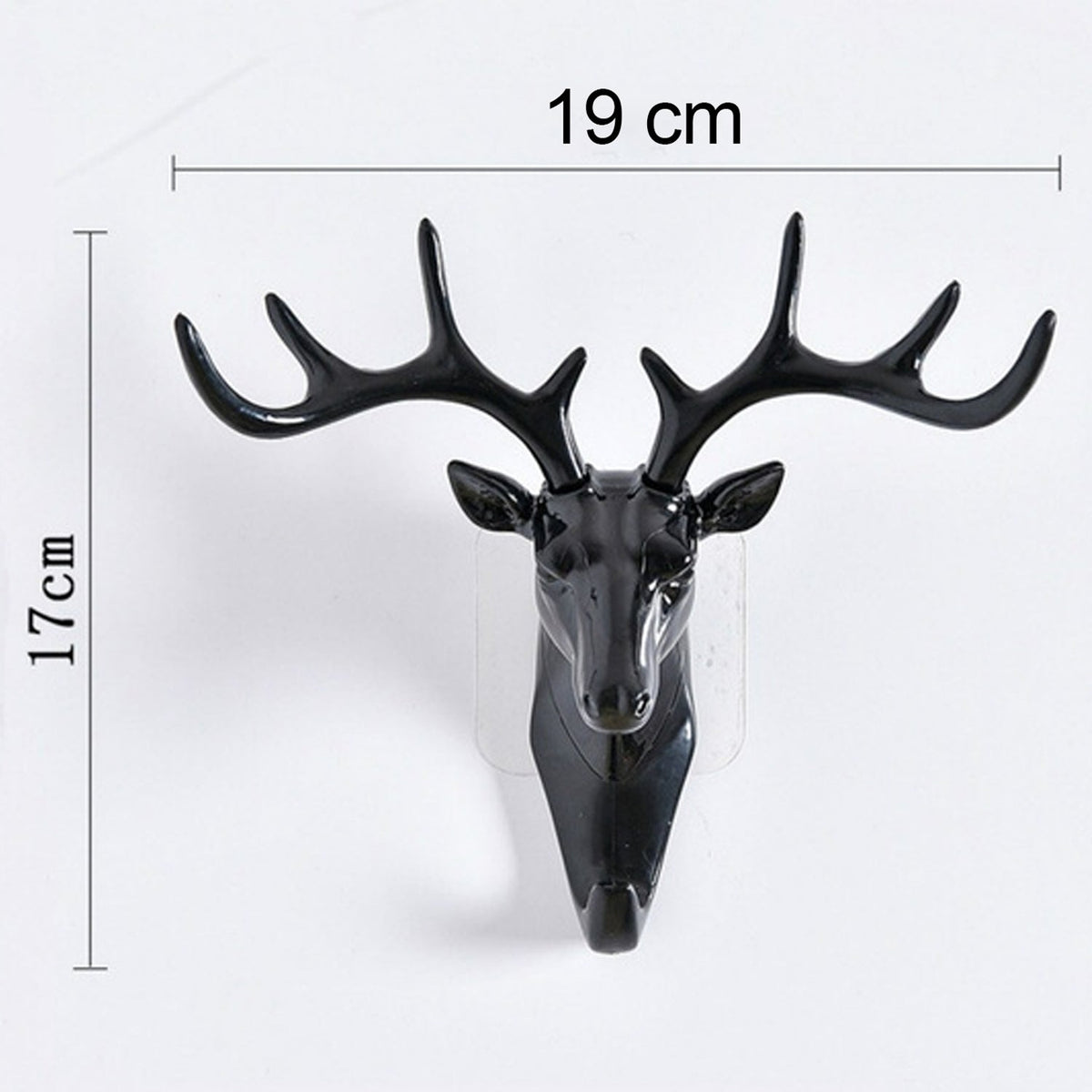 Deer Head Wall Hook – Self-Adhesive & Decorative | Styleva