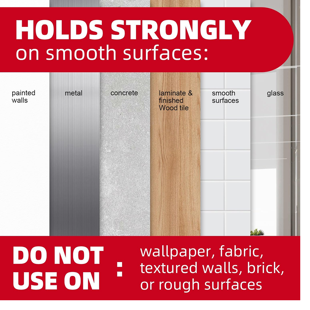 Adhesive Screw Hook – Heavy-Duty No-Drill Wall Mount | VoltDesk
