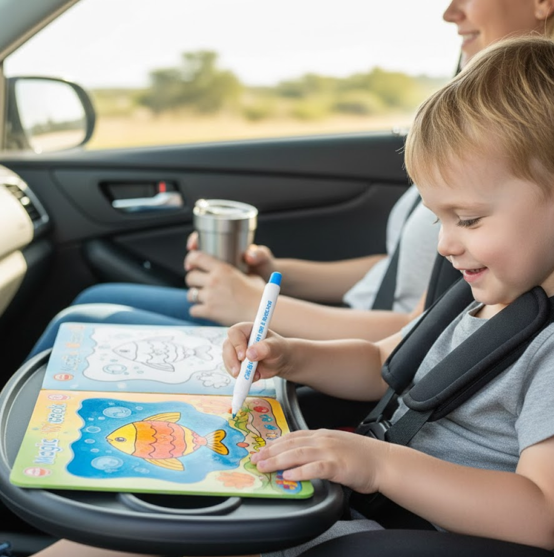 Magic Water Coloring Book – Reusable Mess-Free Fun for Kids | Inventive Play