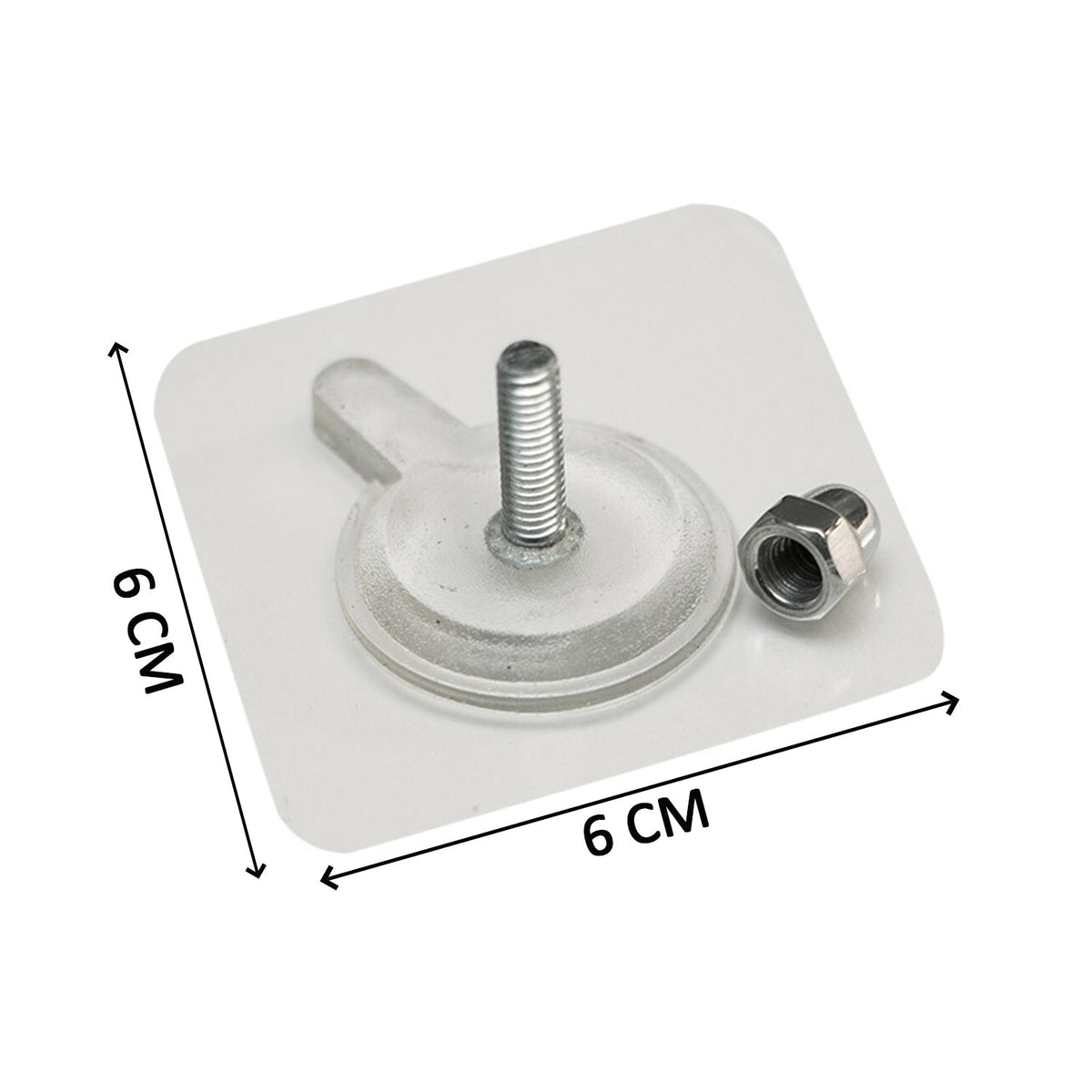 Adhesive Screw Hook – Heavy-Duty No-Drill Wall Mount | VoltDesk