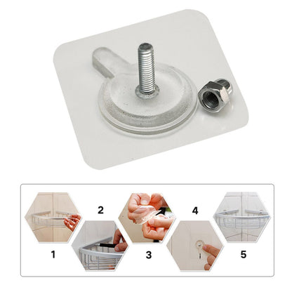 Adhesive Screw Hook – Heavy-Duty No-Drill Wall Mount | VoltDesk