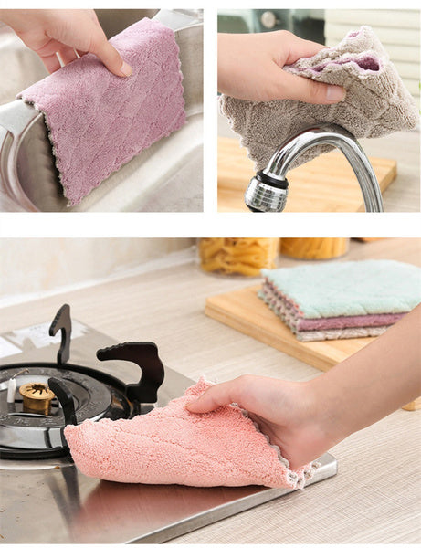 Kitchen Cleaning Towel – Highly Absorbent & Durable | Velvet Wipe
