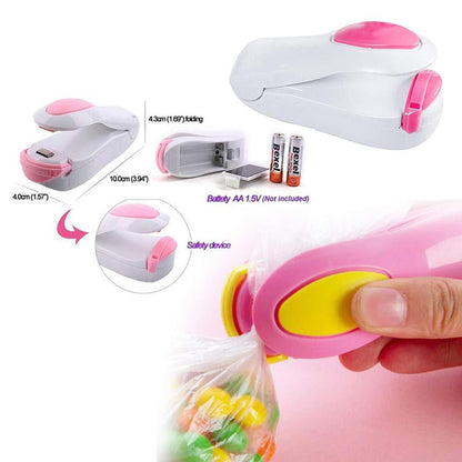 Mini Heat Sealer – Portable Food Bag Sealing Machine | XcelCraft