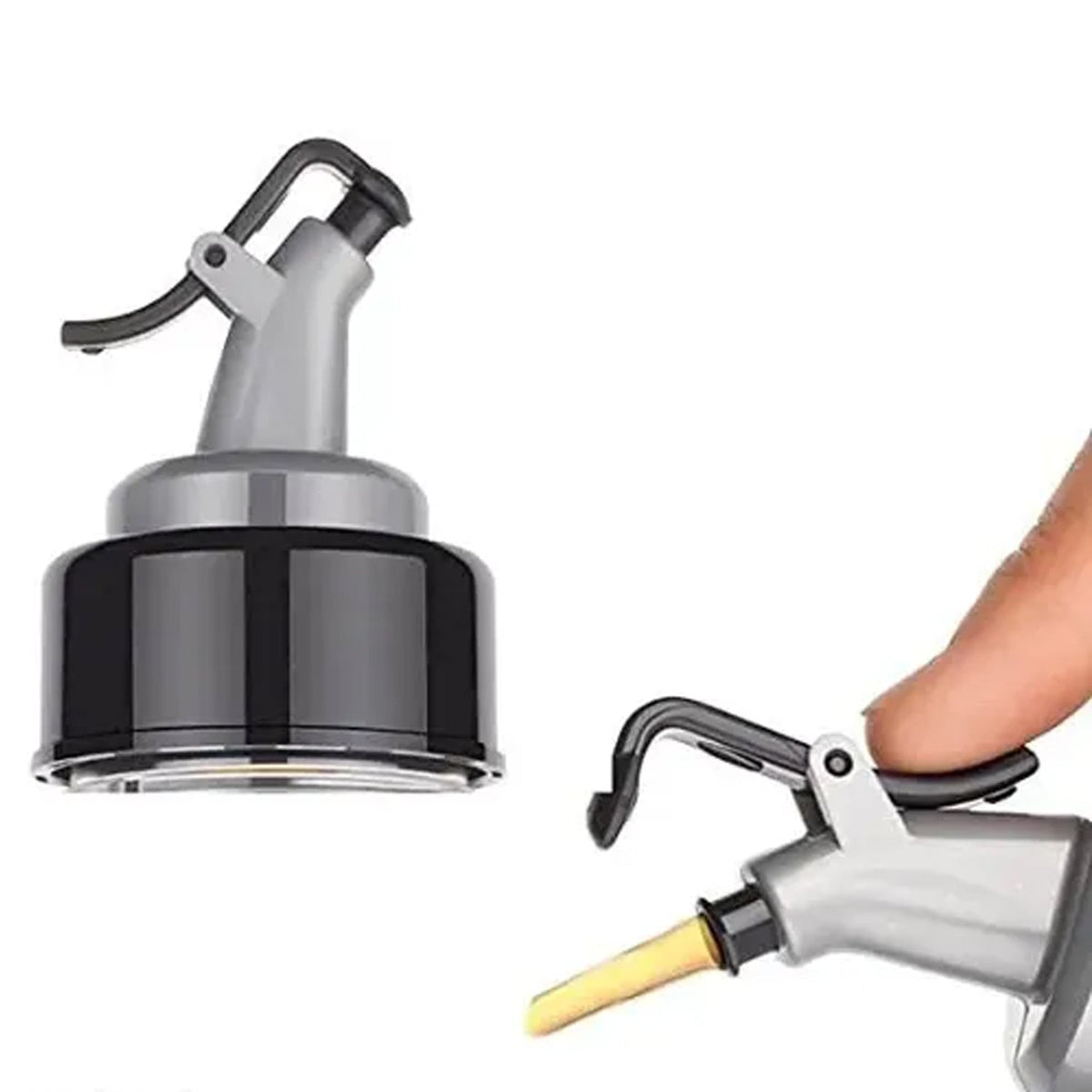 Oil Dispenser 1L – Clear Drip-Free Plastic Bottle | Vastate
