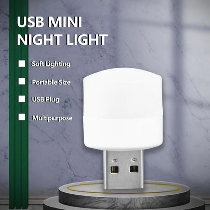 USB LED Night Light – Portable Plug-in Lamp for Laptop & PC | Indo Glow