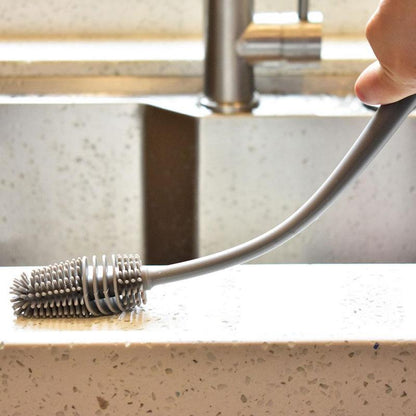 Bottle Cleaning Brush – Deep Clean for Bottles & Jars | Velvet Wipe
