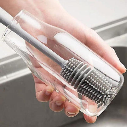 Bottle Cleaning Brush – Deep Clean for Bottles & Jars | Velvet Wipe