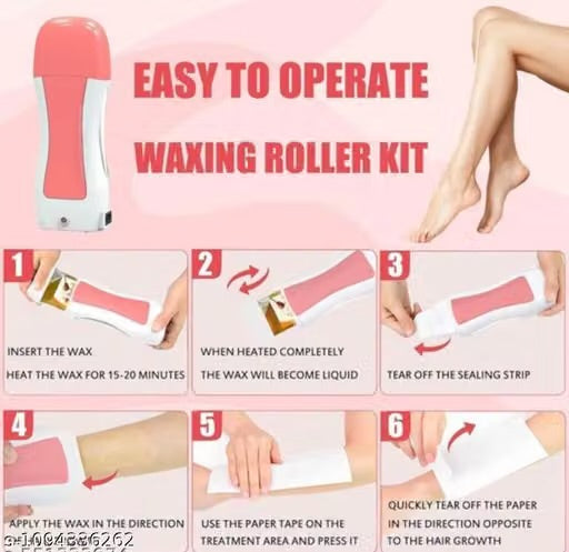 LOVHIDE Electric Wax Heater Roll On Waxing Machine