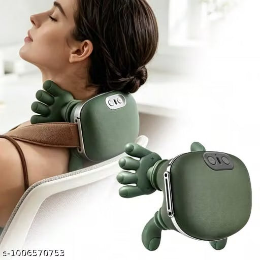 Heated Neck and Shoulder Massager Machine , Wireless