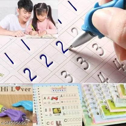Sank Magic Practice Copybook, (4 BOOK + 10 REFILL+ 1 Pen