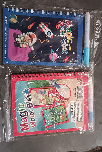 Magic Water Coloring Book – Reusable Mess-Free Fun for Kids | Inventive Play