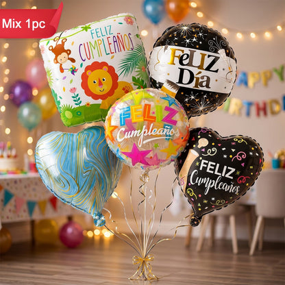 Feliz Cumpleaños Foil Balloon – Vibrant Birthday Decor