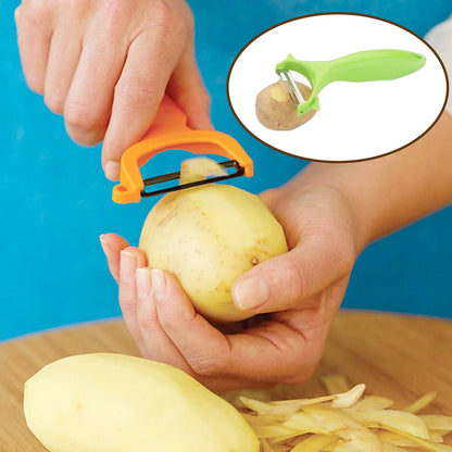 Vegetable Peeler – Sharp Stainless Steel Y-Shape for Fruits & Veggies | Quickslice